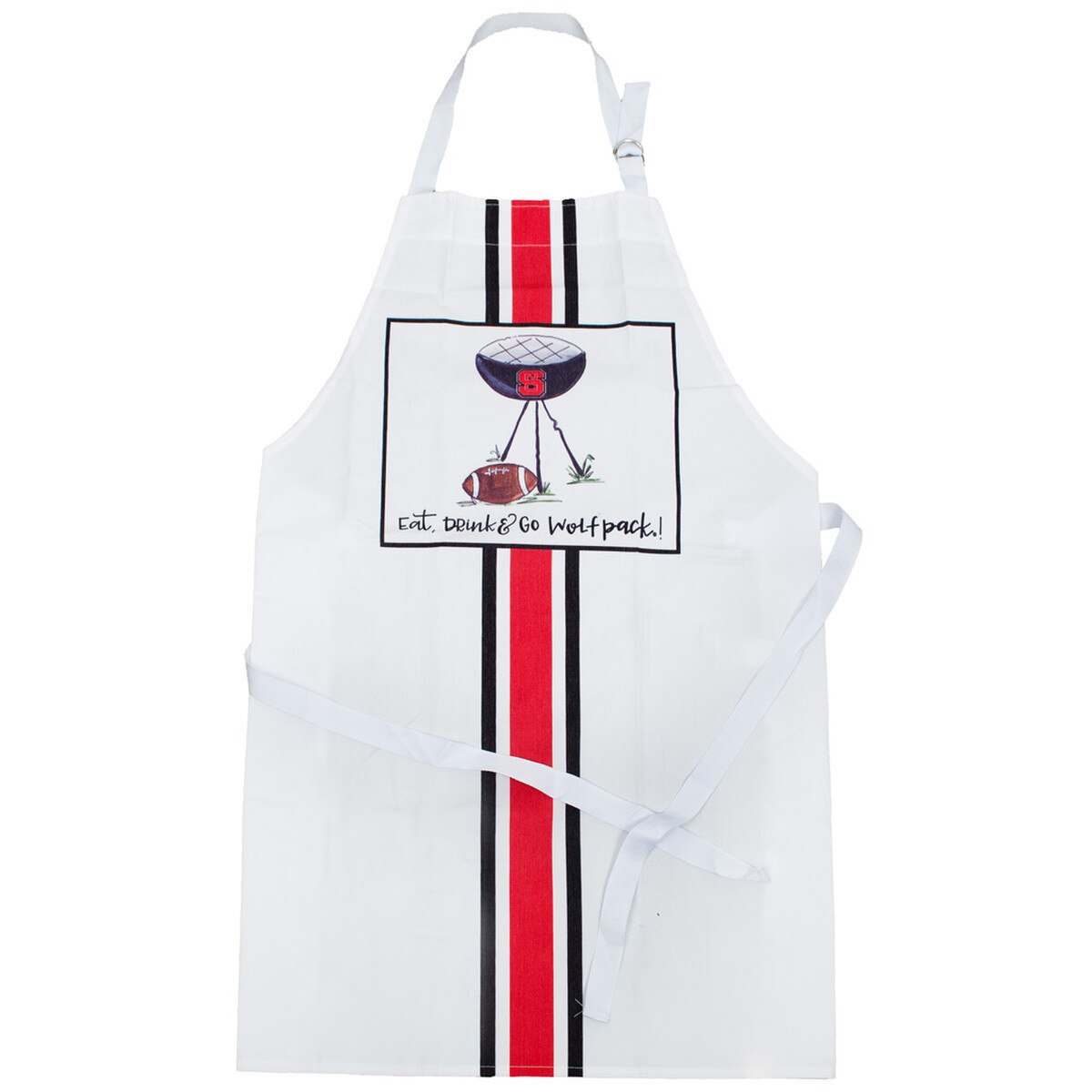 Apron - Eat, Drink, Go Wolfpack!